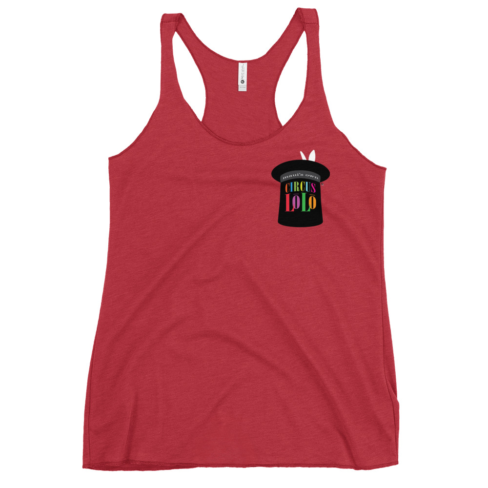 Circus Lolo Shaka Bunny Women's Racerback Tank - Image 2