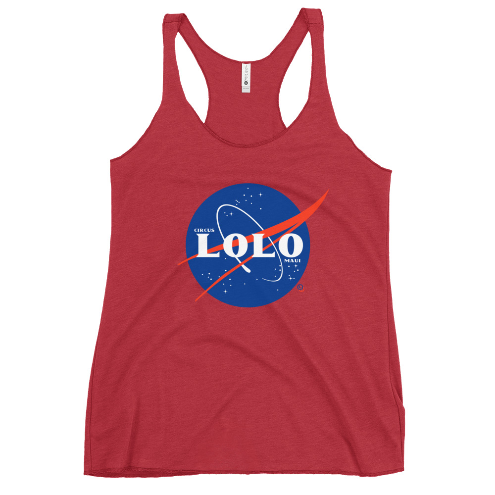 Circus Lolo Spaceball Women's Racerback Tank - Image 7