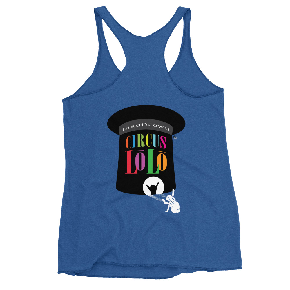 Circus Lolo Shaka Bunny Women's Racerback Tank - Image 7