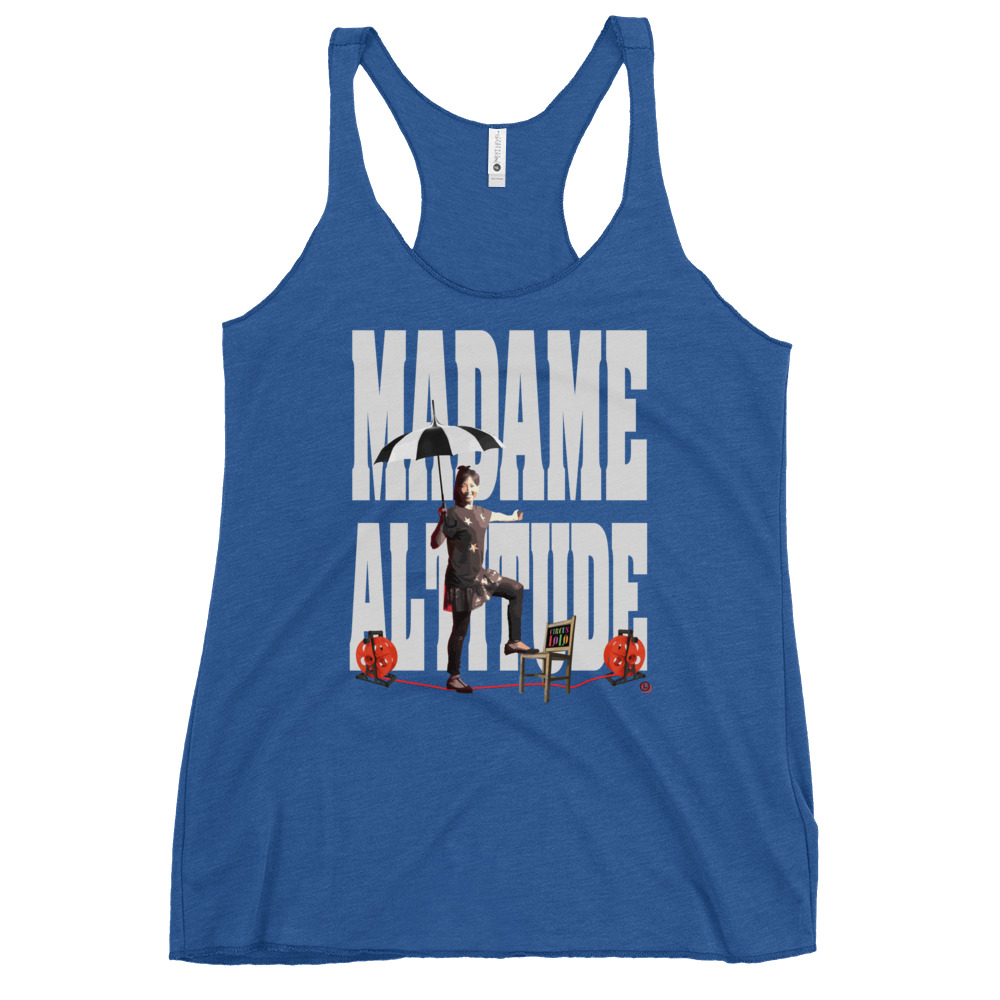 Circus Lolo Madame Altitude Women's Racerback Tank - Image 4