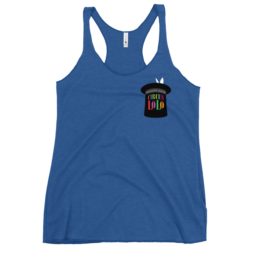 Circus Lolo Shaka Bunny Women's Racerback Tank - Image 3