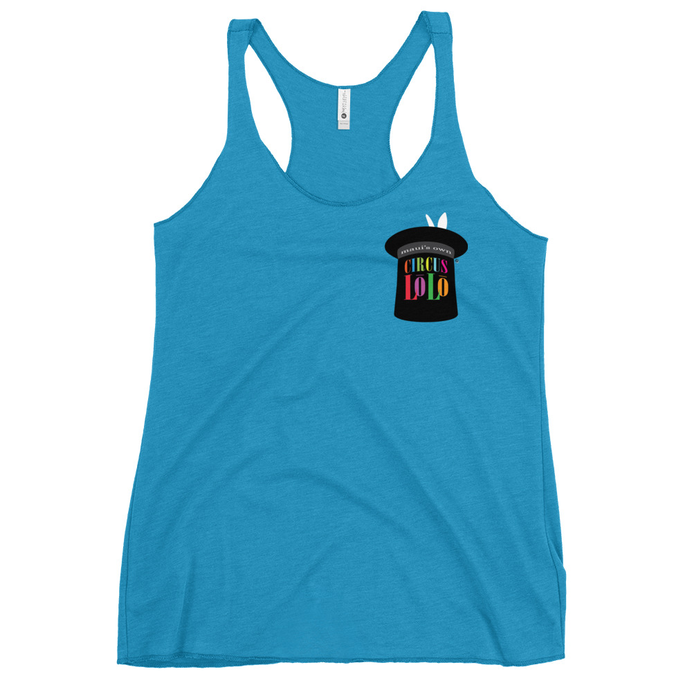 Circus Lolo Shaka Bunny Women's Racerback Tank - Image 5