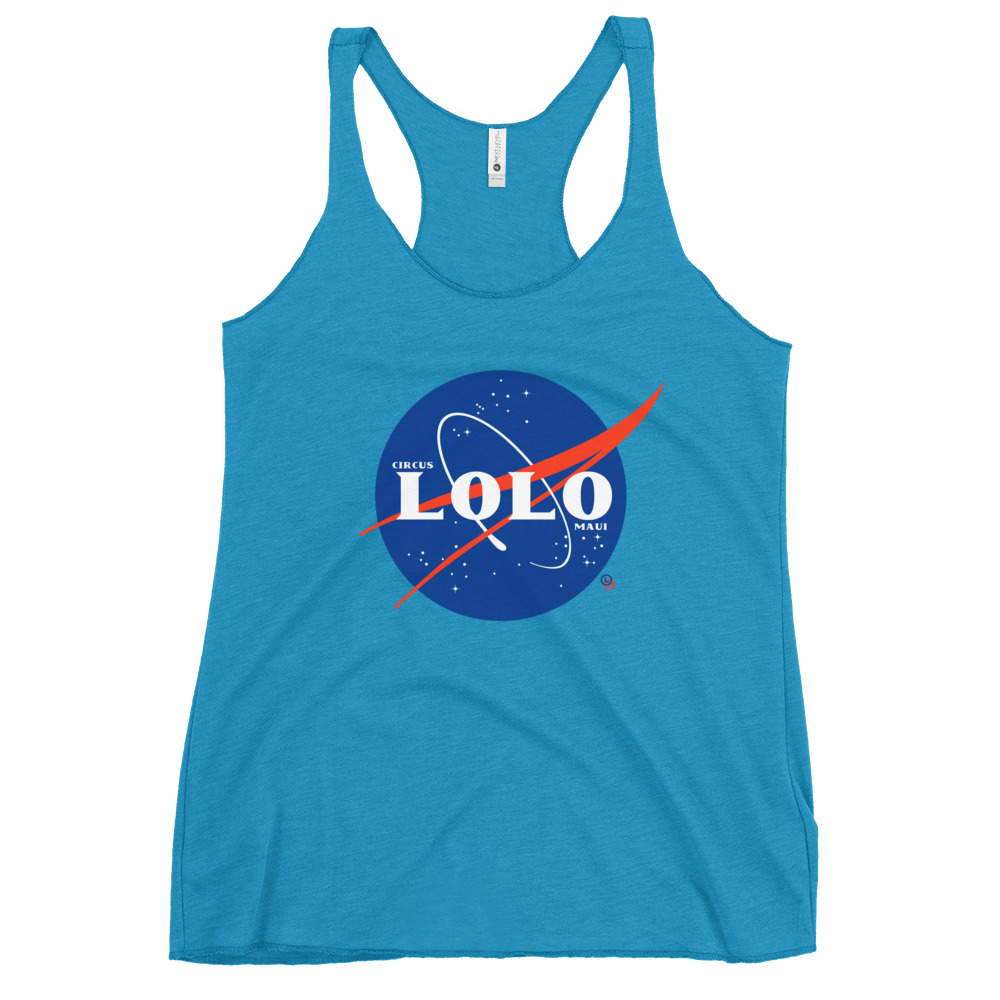 Circus Lolo Spaceball Women's Racerback Tank - Image 3