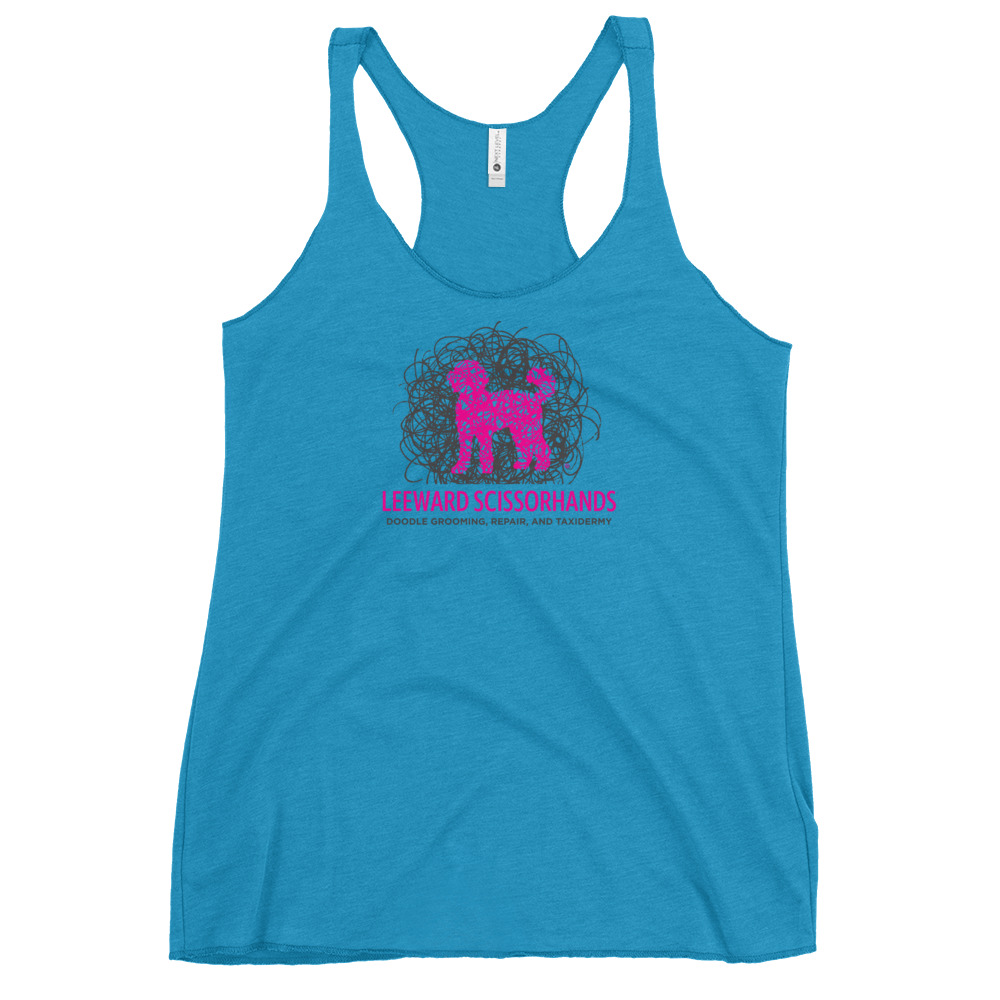 Circus Lolo Leeward Scissorhands Women's Racerback Tank - Image 3